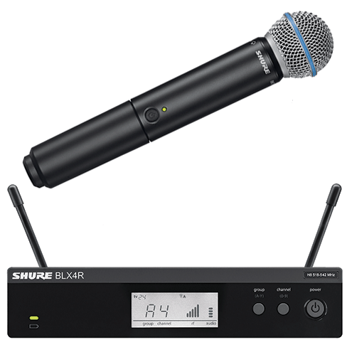 [SHURE / 슈어] BLX24R / BETA58 슈어 무선 마이크